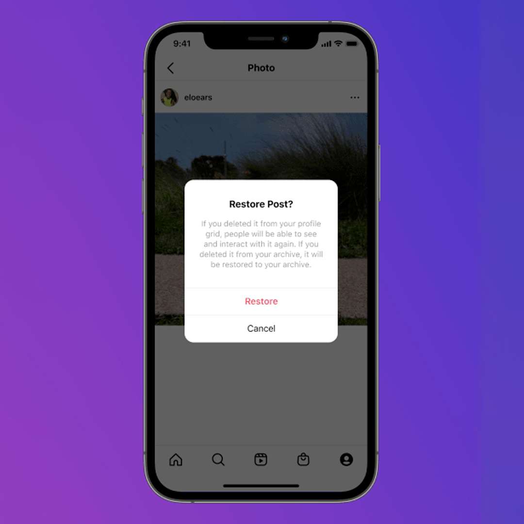 New Instagram feature allows you to recover deleted content